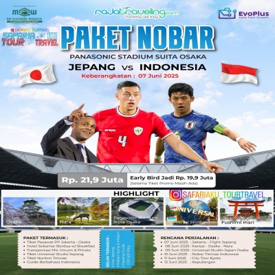 PAKET NOBAR JEPANG VS INDONESIA